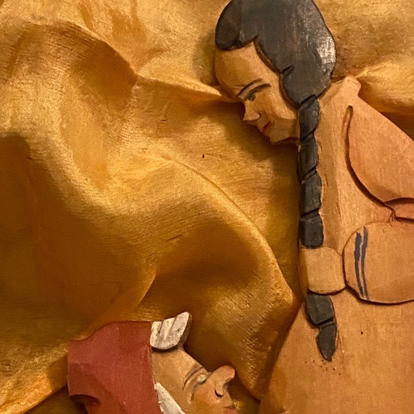 Fairy Tale Wall Plaque from Germany ~ Grimm’s Tomten Gnomes - Picture 3 of 7